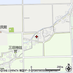 福岡県朝倉市八重津825周辺の地図