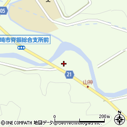 佐賀県神埼市脊振町広滝1072周辺の地図