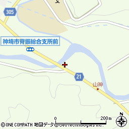 佐賀県神埼市脊振町広滝1083周辺の地図