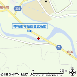 佐賀県神埼市脊振町広滝559周辺の地図