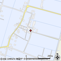 福岡県朝倉市福光643-2周辺の地図