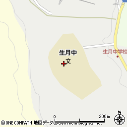 平戸市立生月中学校周辺の地図