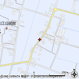 福岡県朝倉市福光495-7周辺の地図