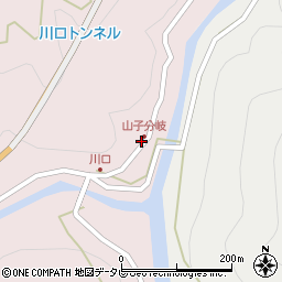 高知県高岡郡梼原町川口5954周辺の地図