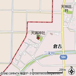 福岡県朝倉市倉吉311周辺の地図