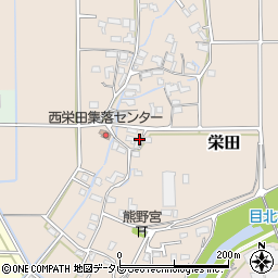 福岡県三井郡大刀洗町栄田422周辺の地図