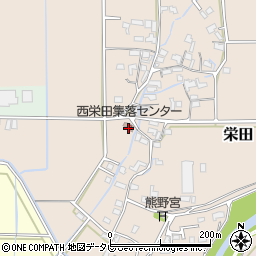 福岡県三井郡大刀洗町栄田295周辺の地図