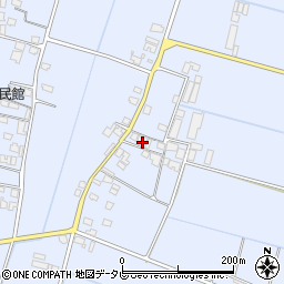 福岡県朝倉市福光497周辺の地図