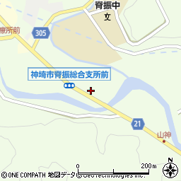 佐賀県神埼市脊振町広滝561周辺の地図