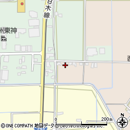 福岡県三井郡大刀洗町栄田58周辺の地図