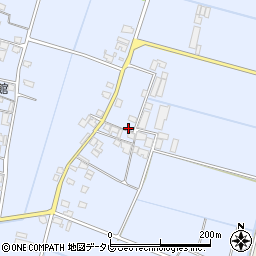 福岡県朝倉市福光605周辺の地図