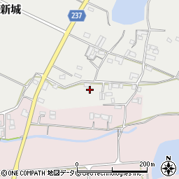 愛媛県西予市宇和町新城716周辺の地図