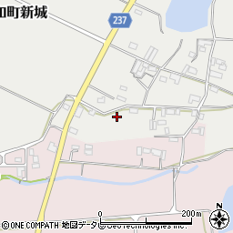 愛媛県西予市宇和町新城712周辺の地図