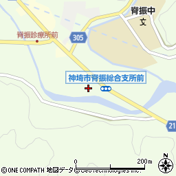 佐賀県神埼市脊振町広滝542周辺の地図