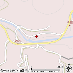愛媛県西予市城川町魚成4963周辺の地図
