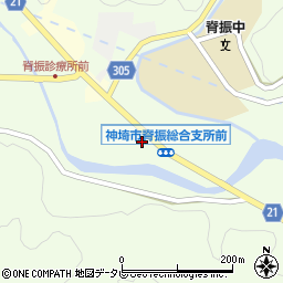 佐賀県神埼市脊振町広滝540周辺の地図