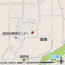 福岡県三井郡大刀洗町栄田483周辺の地図