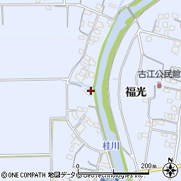 福岡県朝倉市福光373-2周辺の地図