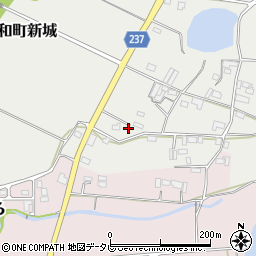 愛媛県西予市宇和町新城693周辺の地図