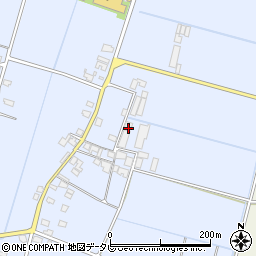 福岡県朝倉市福光617周辺の地図