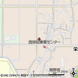福岡県三井郡大刀洗町栄田290周辺の地図