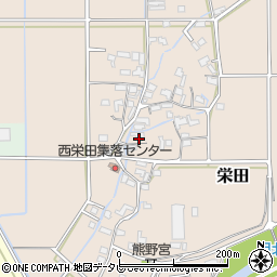 福岡県三井郡大刀洗町栄田418周辺の地図