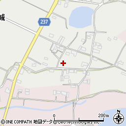 愛媛県西予市宇和町新城745周辺の地図