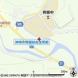 佐賀県神埼市脊振町広滝556周辺の地図