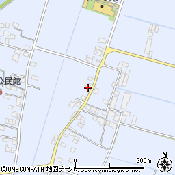 福岡県朝倉市福光96-3周辺の地図