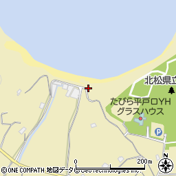 長崎県平戸市田平町大久保免1400周辺の地図