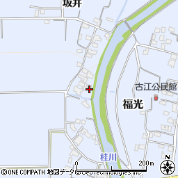 福岡県朝倉市福光253周辺の地図