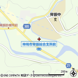 神埼市国民健康保険脊振診療所・歯科周辺の地図