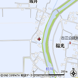 福岡県朝倉市福光253-1周辺の地図