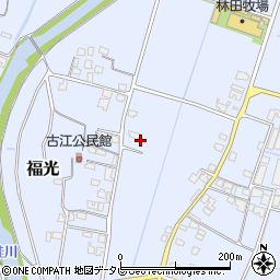 福岡県朝倉市福光101-7周辺の地図