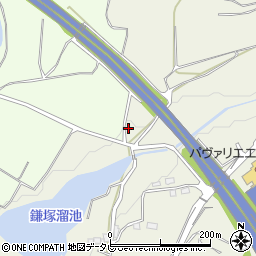 福岡県朝倉市山田2022周辺の地図