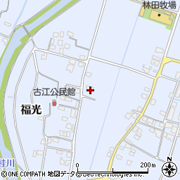 福岡県朝倉市福光101周辺の地図