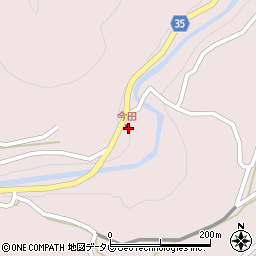 愛媛県西予市城川町魚成4932-1周辺の地図