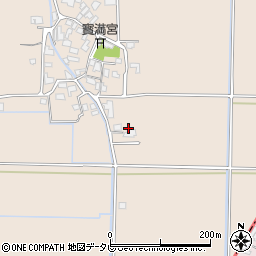 福岡県三井郡大刀洗町栄田2119周辺の地図