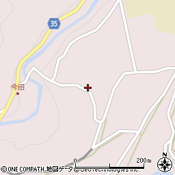 愛媛県西予市城川町魚成5451-2周辺の地図