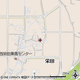 福岡県三井郡大刀洗町栄田343周辺の地図