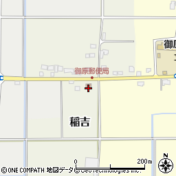 福岡県小郡市稲吉568-1周辺の地図