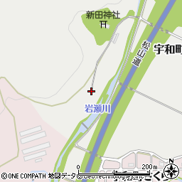 愛媛県西予市宇和町新城10周辺の地図