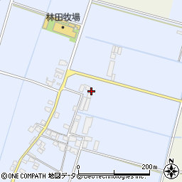 福岡県朝倉市福光614周辺の地図