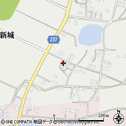 愛媛県西予市宇和町新城756周辺の地図