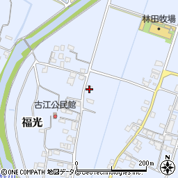 福岡県朝倉市福光104周辺の地図