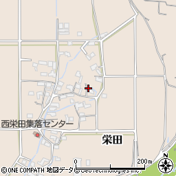 福岡県三井郡大刀洗町栄田644周辺の地図