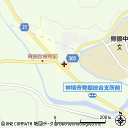 佐賀県神埼市脊振町広滝527周辺の地図