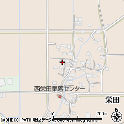 福岡県三井郡大刀洗町栄田270周辺の地図