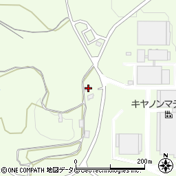 大分県杵築市熊野2739周辺の地図