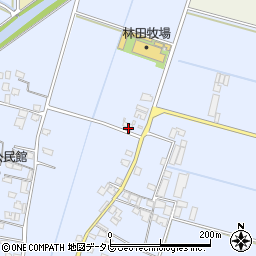 福岡県朝倉市福光90-1周辺の地図